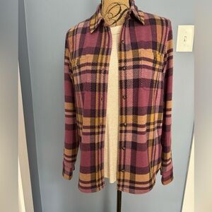 NWT Faherty Plaid Button Up - Size Medium
